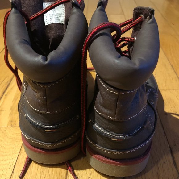 Kids' Tommy Hilfiger Ankle Lace-Up Boots - Picture 9 of 9